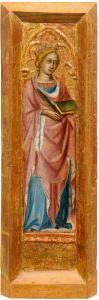 ANDREA DI BARTOLO 1389-1428,Saint Catherine,1415,Galerie Koller CH 2021-03-26