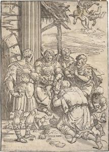 ANDREANI Andrea 1558-1629,Die Anbetung der Könige,Galerie Bassenge DE 2022-06-01