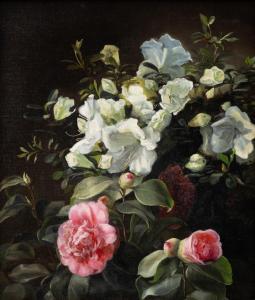 ANDREASEN Signe 1853-1919,Spring flowers,1883,Venduehuis NL 2023-05-25
