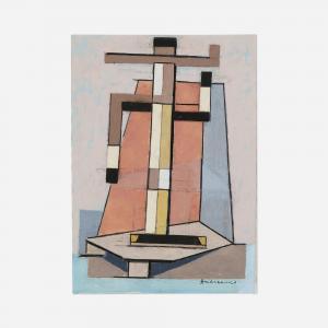ANDREENKO Mikhail, Michel,Abstract Composition,1932,Rago Arts and Auction Center 2023-03-29