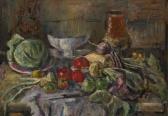 Andreewna UDALZOWA Nadieshda 1886-1961,Still Life with Vegetables,1944,MacDougall's GB 2008-11-27
