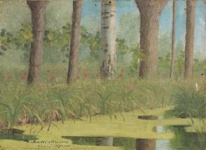 ANDREOTTI Federico 1847-1930,Alberi,Farsetti IT 2025-02-06