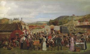 Andrew Young 1854-1925,A Scottish Fair,1910,Christie's GB 2007-11-15