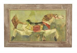 ANDREWS Charles 1917-2005,Running Horse,1952,New Orleans Auction US 2016-10-16