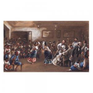 ANDREWS Charles W. 1855-1865,Paquil Laguna de Bay, Manila,1857,Leon Gallery PH 2022-09-10