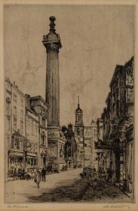 ANDREWS H.B,The Monument to the Great Fire of London,1929,Capes Dunn GB 2021-10-18