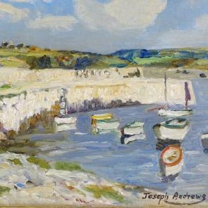 ANDREWS Joseph 1806-1873,Chemaes Bay Anglesey,Burstow and Hewett GB 2020-07-15