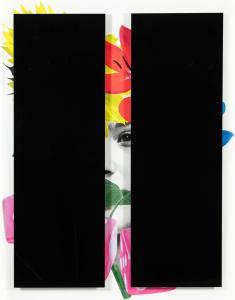 ANDREWS Kathryn 1973,Black Bars: Déjeuner No 11 (Girl with Sunflowers, ,2017,Sotheby's GB 2023-06-22