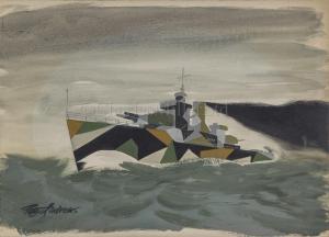 ANDREWS Peter,A destroyer in dazzle camouflage,Charles Miller Ltd GB 2020-07-07