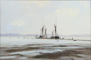 ANDREWS S.J,Early Morning, Pinmill,20th century,Ewbank Auctions GB 2019-11-28