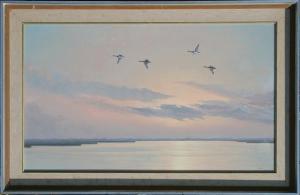 ANDREWS WALTER 1905-1969,Ducks in flight,Burchard US 2009-06-28