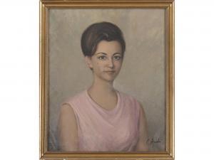 ANDRI CESARE 1917-1988,Ritratto di giovane signora,1965,Sesart's IT 2017-12-21