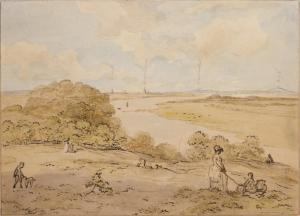 ANDRIESSEN Jurriaan,View over the Rhine from the Duijnoog estate, Arnh,Sotheby's 2023-01-25