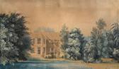ANDRIEU Jean Bertrand 1763-1822,View of Parsonage House at Gate Burton,1794,Cheffins GB 2010-09-22