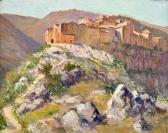 ANDRIEUX Alfred Louis 1879-1945,Mountainvillage in the South of France,Nagel DE 2008-04-02
