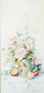 ANDRIQUE Georges 1874-1964,Natures mortes aux bouquets de fleurs,1884,Julien Debacker FR 2017-12-09