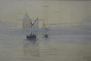 ANDROUTSOS Count,Two small sailing boats on calm waters,Mallams GB 2016-02-04