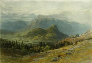 ANELAY Henry 1817-1883,An extensive mountainous landscape with figures on,Bonhams GB 2013-11-10