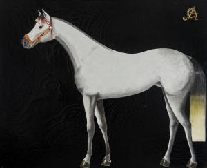 ANESI Carlos 1965,Cavalo Branco,Escritorio de Arte BR 2024-01-22