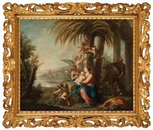 ANESI Paolo 1697-1773,Riposo nella fuga in Egitto,Wannenes Art Auctions IT 2024-03-05