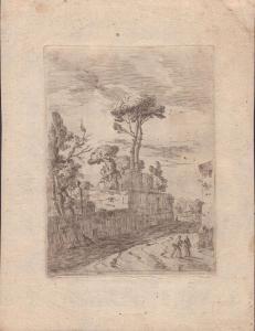 ANESI Paolo 1697-1773,Scorcio di Roma,Bertolami Fine Arts IT 2024-02-20