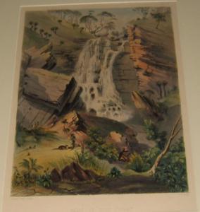 ANGAS George French 1822-1886,Falls of Glen Stuart,1847,Bonhams & Goodman AU 2007-05-07