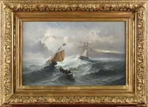 ANGE Paul 1900-1900,Effets du ciel sur la mer,Osenat FR 2020-11-24