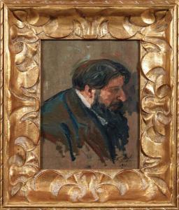 Angel F,Portrait de Maurice Barres,1911,AuctionArt - Rémy Le Fur & Associés FR 2017-10-18