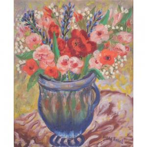ANGEL Rifka 1899-1986,Flowers and Vase still life,Ripley Auctions US 2022-06-04