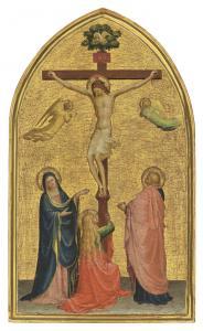 ANGELICO FRA 1395-1455,The Crucifixion with the Virgin, Saint John the Ba,Christie's GB 2023-07-06