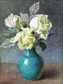 ANGELL COLEMAN Helen Cordelia 1847-1884,still-life of roses in a vase,Ewbank Auctions GB 2020-12-10