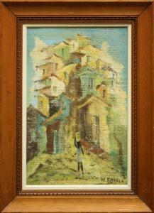 ANGELO Walter 1900-1900,Through the Village,Clars Auction Gallery US 2010-12-04