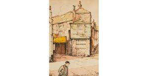 ANGIER W. Donald 1900-1900,The Sloop Inn and Fish Street, St Ives, Cornwall,Mallams GB 2021-09-06
