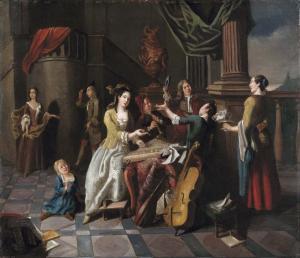 ANGILLIS Pieter 1685-1734,Concertino casalingo,Finarte IT 2006-06-25