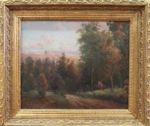ANGLADE André 1800-1900,Chemin en forêt,ARCADIA S.A.R.L FR 2019-12-14