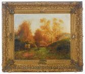 ANGLADE J M G 1800-1900,Woodland home in the fall,1901,Christie's GB 2010-08-31