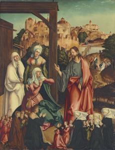 ANGLO AMERICAN SCHOOL,Christ taking leave of his Mother, with a donor fa,Christie's GB 2012-12-04