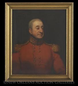 ANGLO IRISH SCHOOL,Portrait of Lieutenant General Sir Thomas Molyneux,New Orleans Auction 2016-01-24