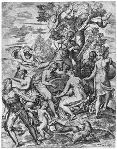 ANGOLO DEL MORO Marco 1565-1586,Der Liebesgarten,Galerie Bassenge DE 2018-05-30