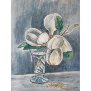 ANGUIANO Raúl 1915-2006,Magnolia,1987,Morton Subastas MX 2024-03-14