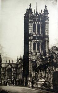 ANGUS Stanley 1900-1900,VICTORIA TOWER, PALACE OF WESTMINSTER,1932,Addisons GB 2007-05-12