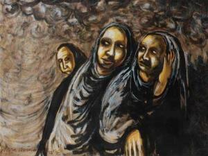 ANINDYAH Wara 1969,Tiga Figure,1995,Sidharta ID 2010-04-11
