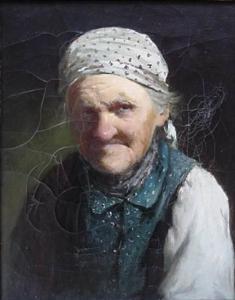 ANISIMOV Ivan Anisimovic 1900,Old Woman,Rachel Davis US 2008-06-07