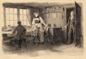 ANKER Albert 1831-1910,The visitor,Galerie Koller CH 2019-12-06