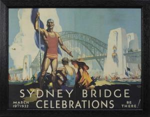 Annand Douglas 1903-1976,SYDNEY BRIDGE CELEBRATIONS,McTear's GB 2021-12-05