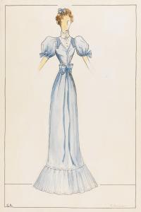 ANNENKOV Youri P. Georges 1889-1974,A GROUP OF SEVEN FASHION DESIGNS,Sotheby's GB 2014-06-03