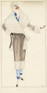 ANNENKOV Youri P. Georges 1889-1974,Beatrice, Costume Design for the Film ''Les a,1958,MacDougall's 2024-04-10