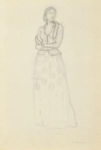 ANNENKOV Youri P. Georges 1889-1974,Femme,Daguerre FR 2022-12-02