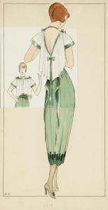 ANNENKOV Youri P. Georges 1889-1974,Lulu, Costume Design for the Film ''Les amant,1958,MacDougall's 2024-04-10