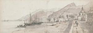 ANNESLEY Charles Francis 1787-1863,View of Salerno,1817,Christie's GB 2022-07-05